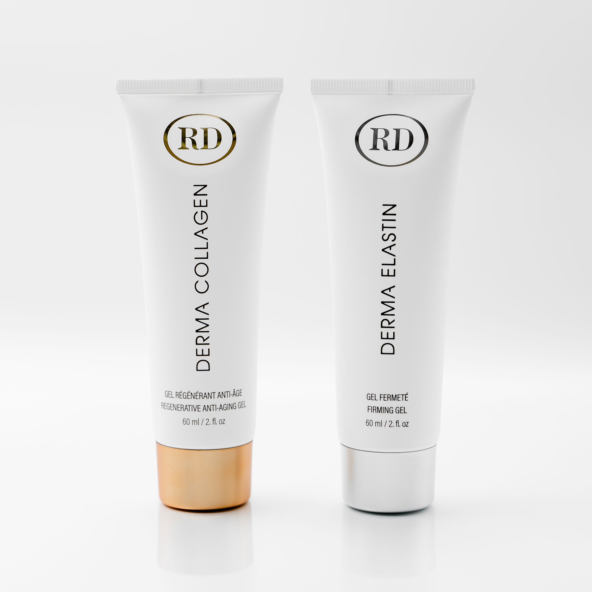DERMA COLLAGEN Regenerative Anti-Aging Gel & DERMA ELASTIN Firming Gel Duo