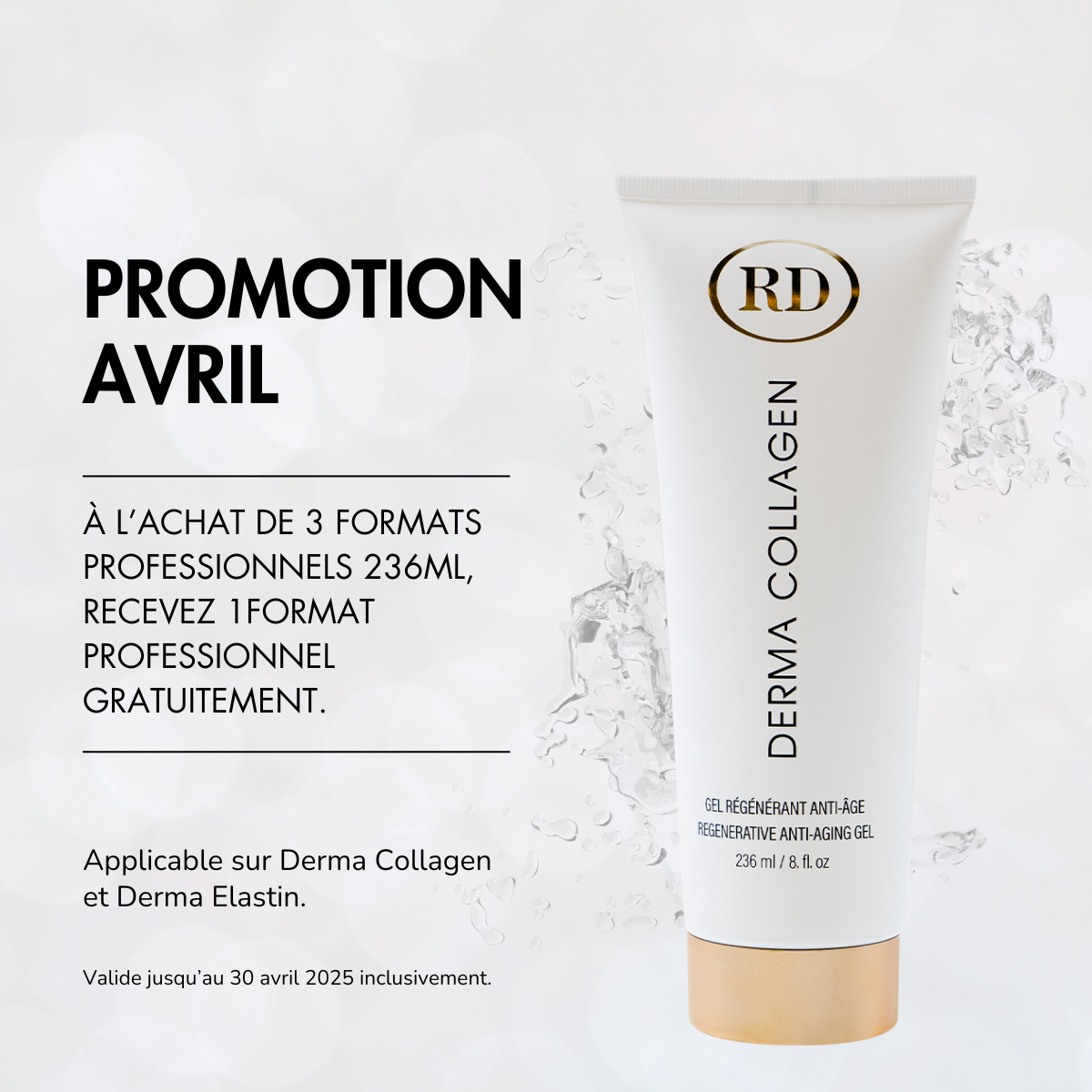 April Promotion - 3 Derma Collagen Professional Size, 1 Free