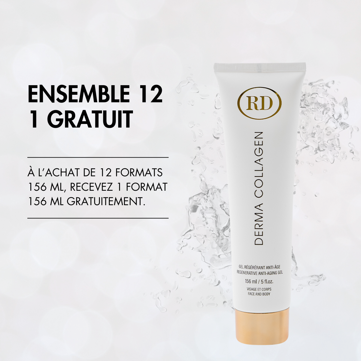 Set of 12 Derma Collagen Face and Body Format