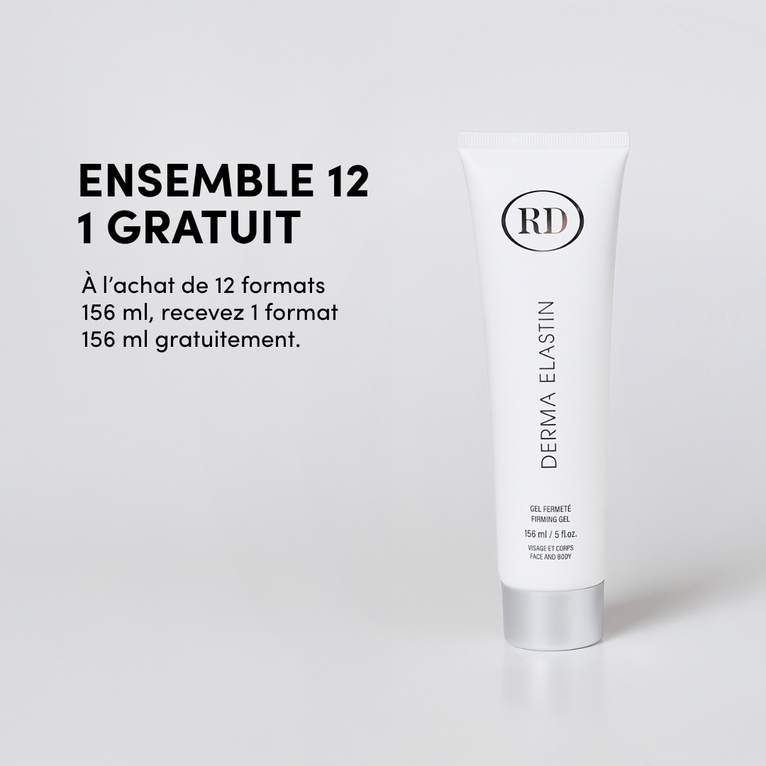 Ensemble 12 Derma Elastin Format Visage et Corps 156 ml