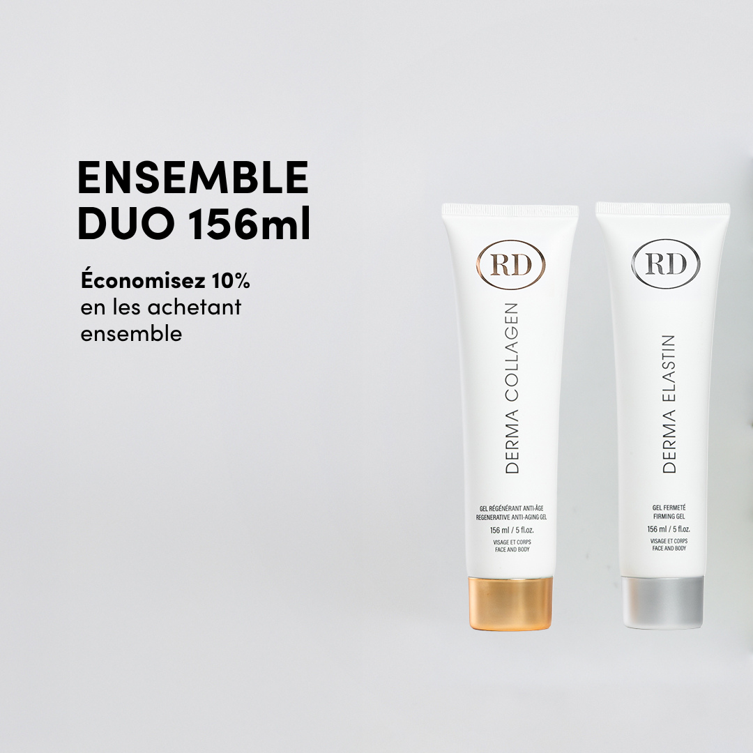 Ensemble Duo Derma Collagen et Derma Elastin Clinique 156ml