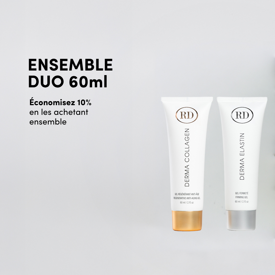 Ensemble Duo Derma Collagen et Derma Elastin Clinique 60ml