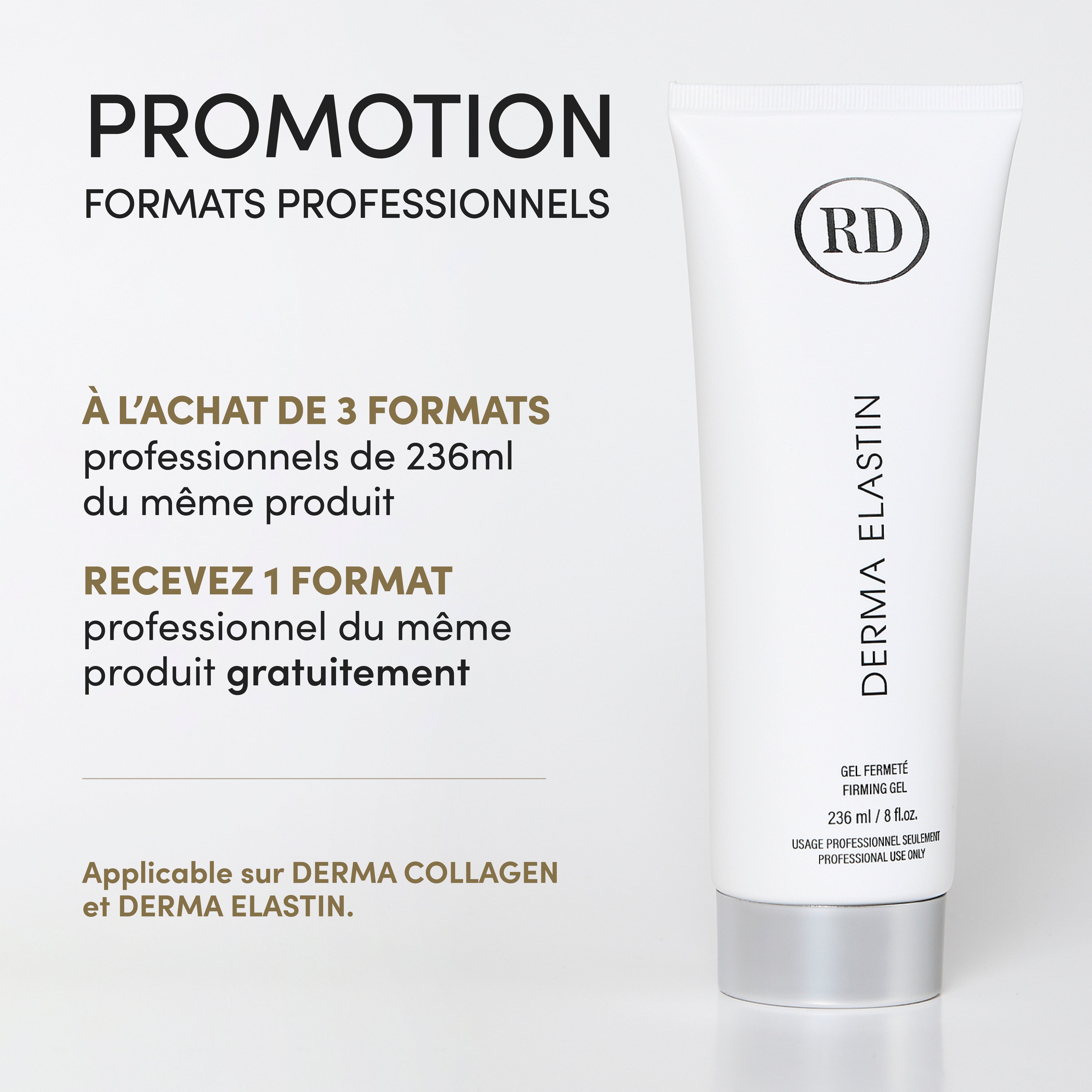 January Promotion - 3 Derma Elastin Professional Size, 1 Free