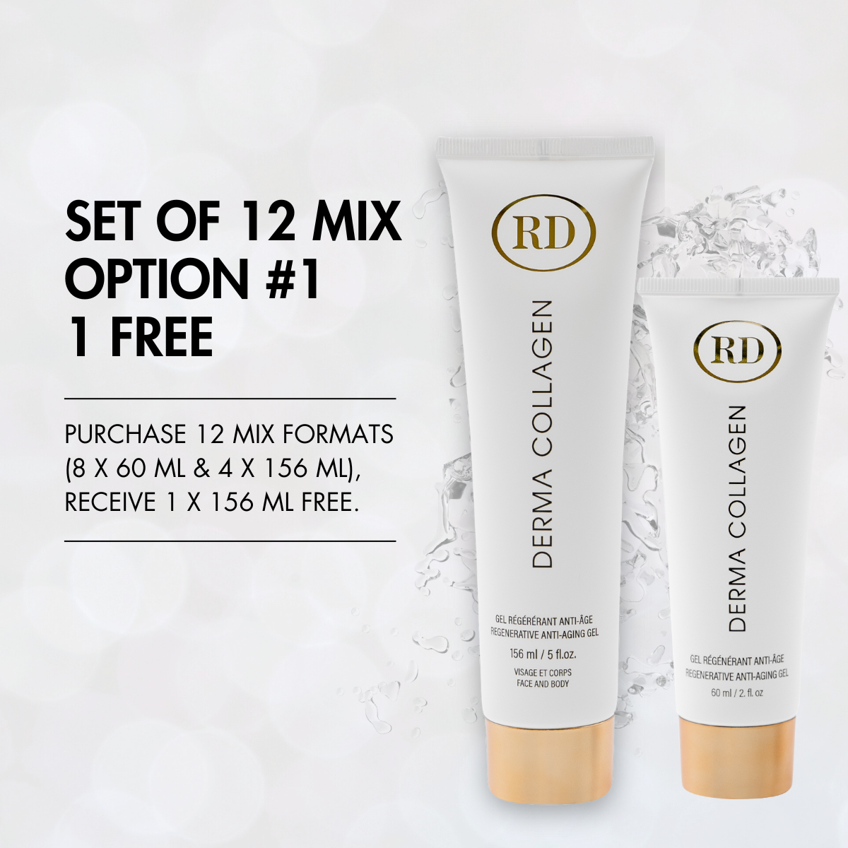 Set of 12 Derma Collagen Mix Formats #1