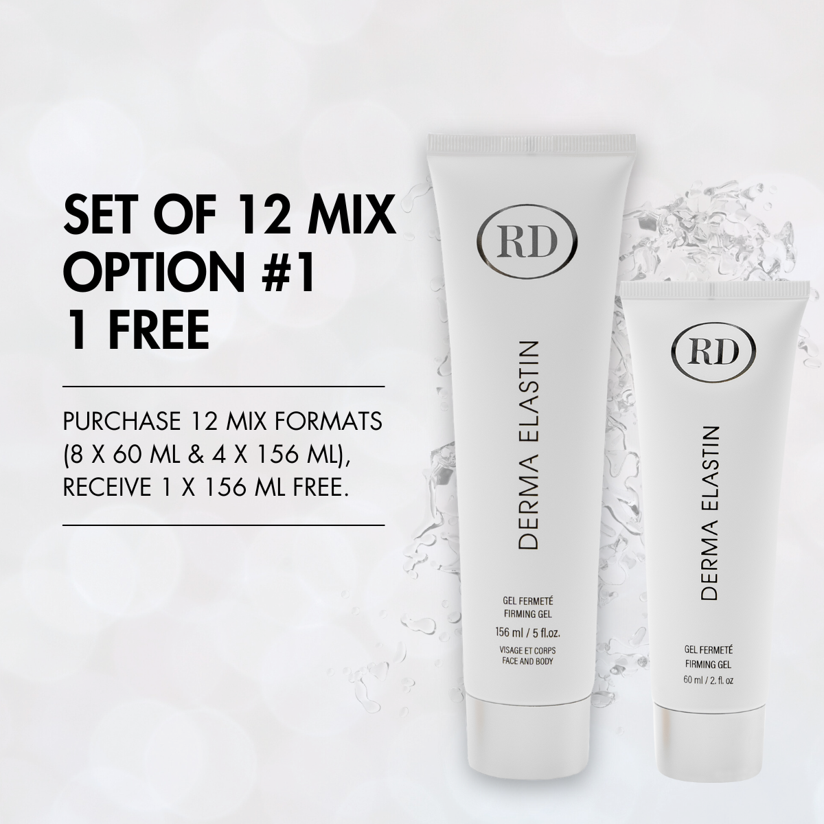 Set of 12 Derma Elastin Mix Formats #1